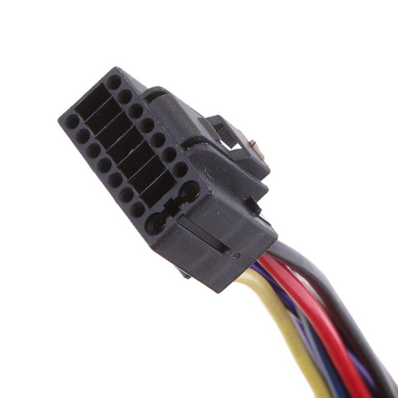 Adaptador arnés de Cable de Radio para coche, adaptador de conector estándar ISO de 16 pines