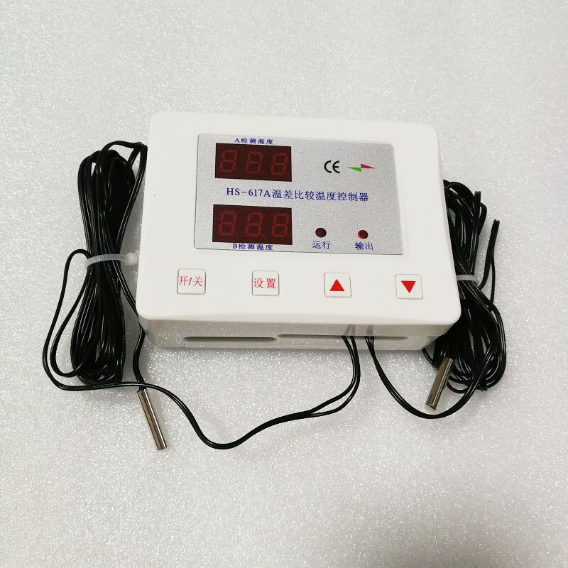 Project Solar Thermal Cycle Temperature Controller Intelligent Temperature Difference Controller for Water Backwater Cycle