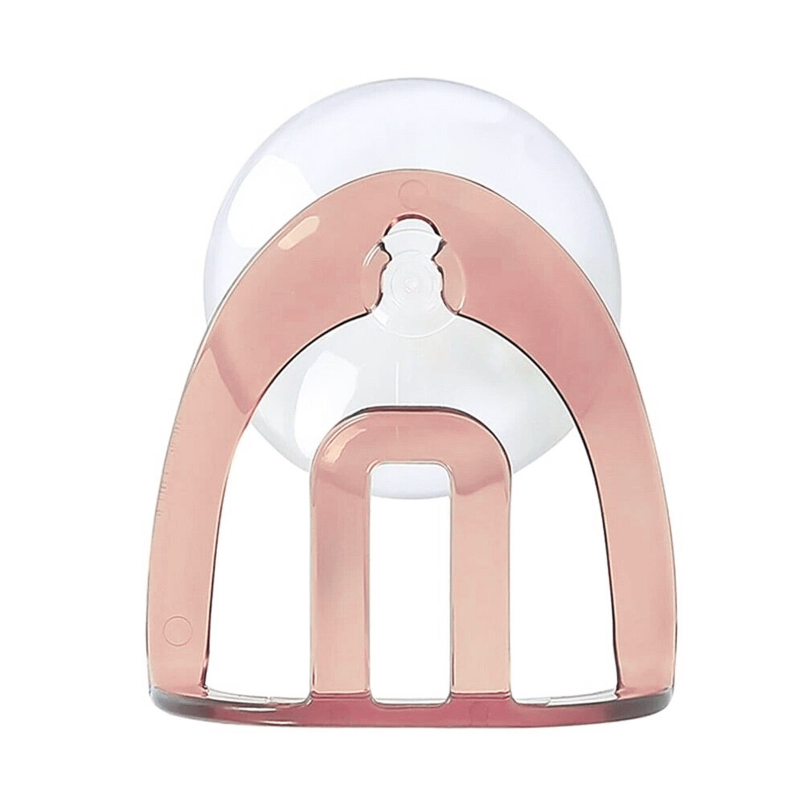 Spons Rekken Wall Mount Gratis-Punch Aanrecht Organizer Rekken Opslag Houder Badkamer Accessoire (Geen Spons): Pink