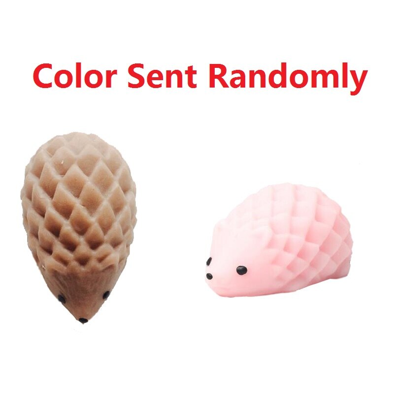 Squishy Toy Cute Animal Antistress Ball Squeeze Mochi Rising Toys Abreact Soft Sticky Squishi Stress Relief Toys: Hedgehog