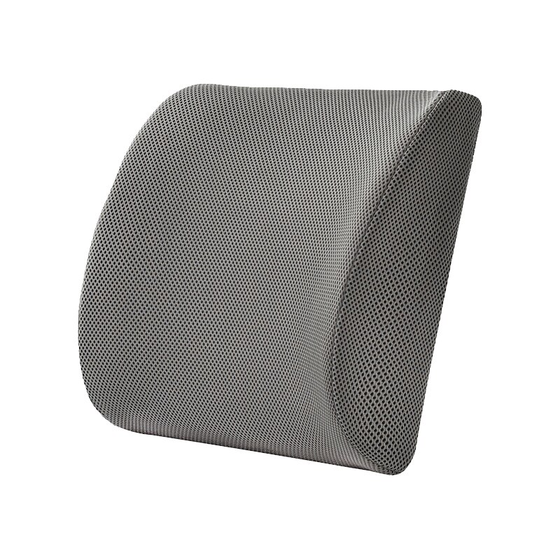 Mesh Weiche Memory Foam Lenden Unterstützung Atmungs Healthcare Zurück Taille Kissen Auto Sitz Hause Büro Kissen Entlasten Schmerzen Wildleder: Mesh Gray