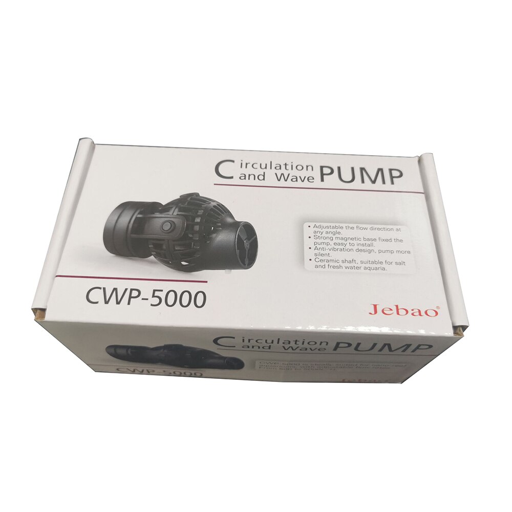 Circulatie Wave Maker Pomp CWP-5000 (500-5000L/H) verstelbare Richting Debieten Voor Aquarium Zout Zoet Water Aquarium