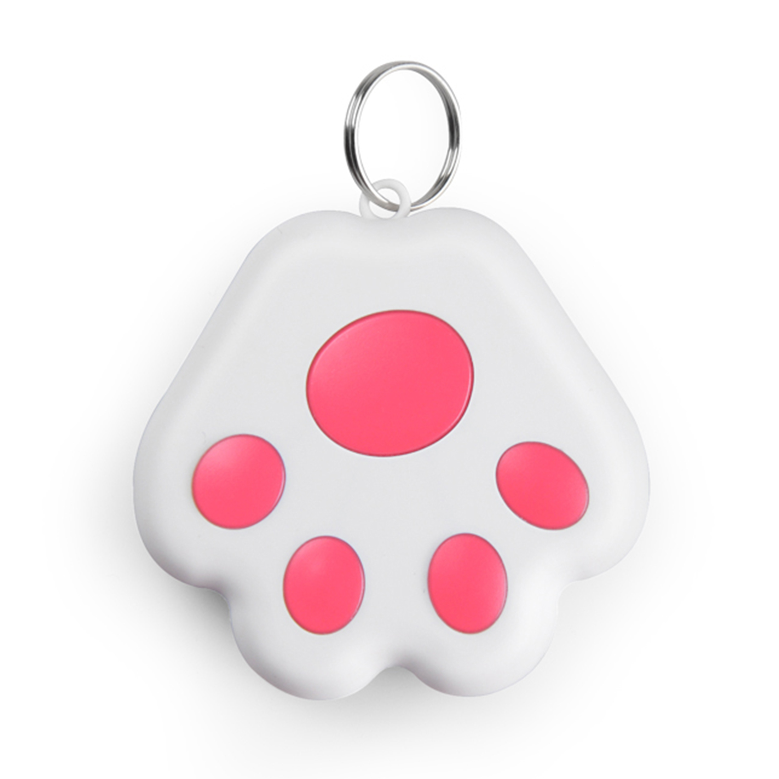 1/2/5Pcs Mini Tracking Device Tag Key Child Finder Pet Tracker Location Bluetooth Smart Tracker Vehicle Anti-lost Selfie Shutter: Pink
