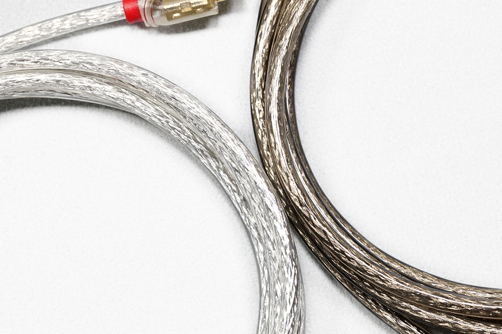 Lindy type c kabel til mekanisk tastatur sølvbrunt kabel lige kabel forgyldt usb a til usb c blød lang ledning 2m