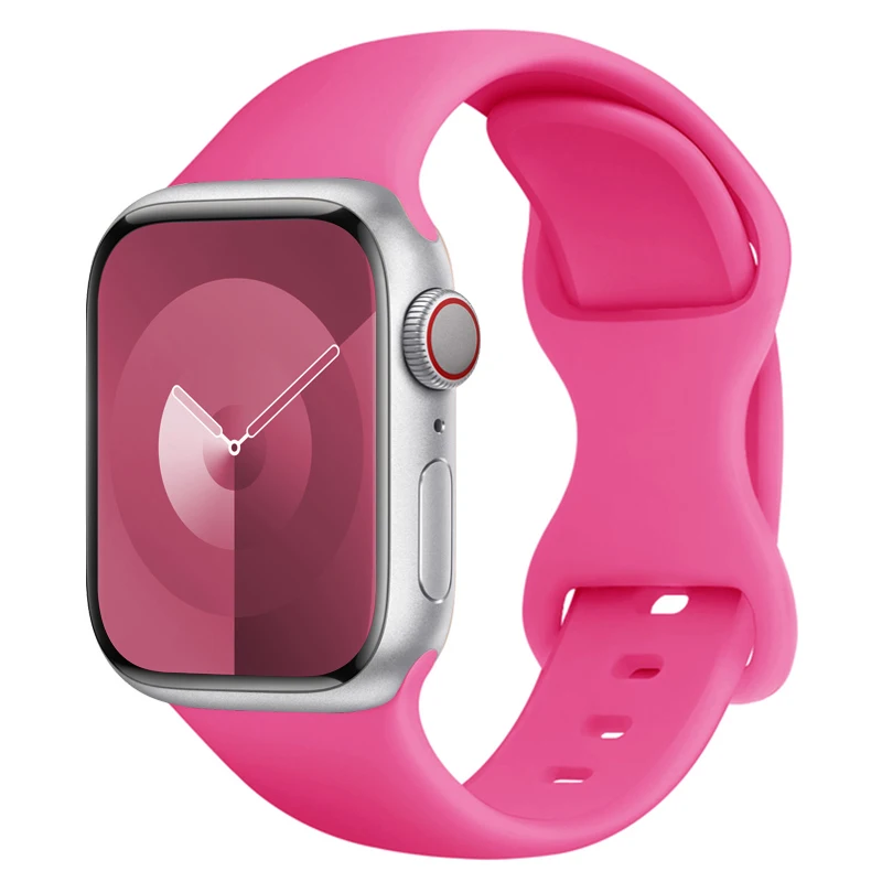 Silicone Strap For Apple Watch Band 45mm 44mm 40mm 41mm 42mm 38mm 49mm 46mm bracelet iwatch series 10 9 8 7 se 3 5 6 Ultra band: Antique Black / 12mm