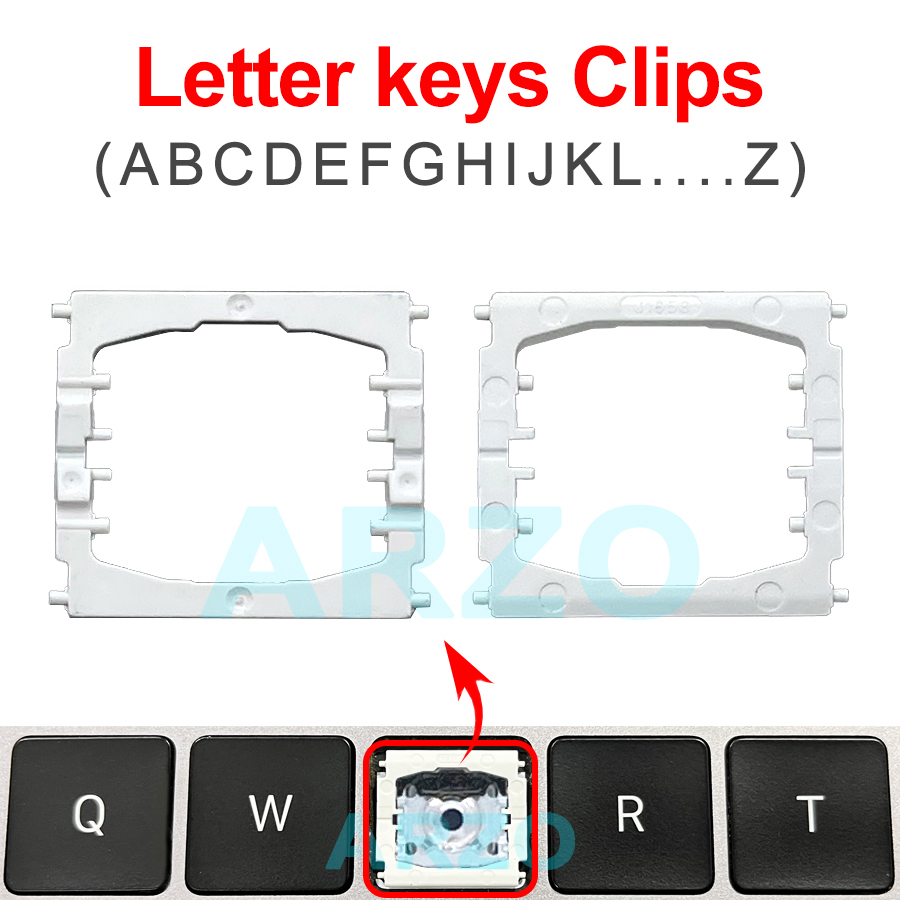  a1706 tasti originali per macbook pro retina 13 " 15 "  a1706 a1989 a1707 a1990 a1708 tasti uno nero layout usa regno unito di ricambio