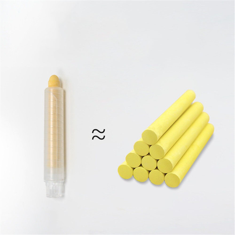 6Pcs Stofvrij Krijt Pennen Verwijderbare Water Oplosbare Mark Pennen Voor Schoolbord Kleurrijke Milieuvriendelijke School Stationery Office Supply