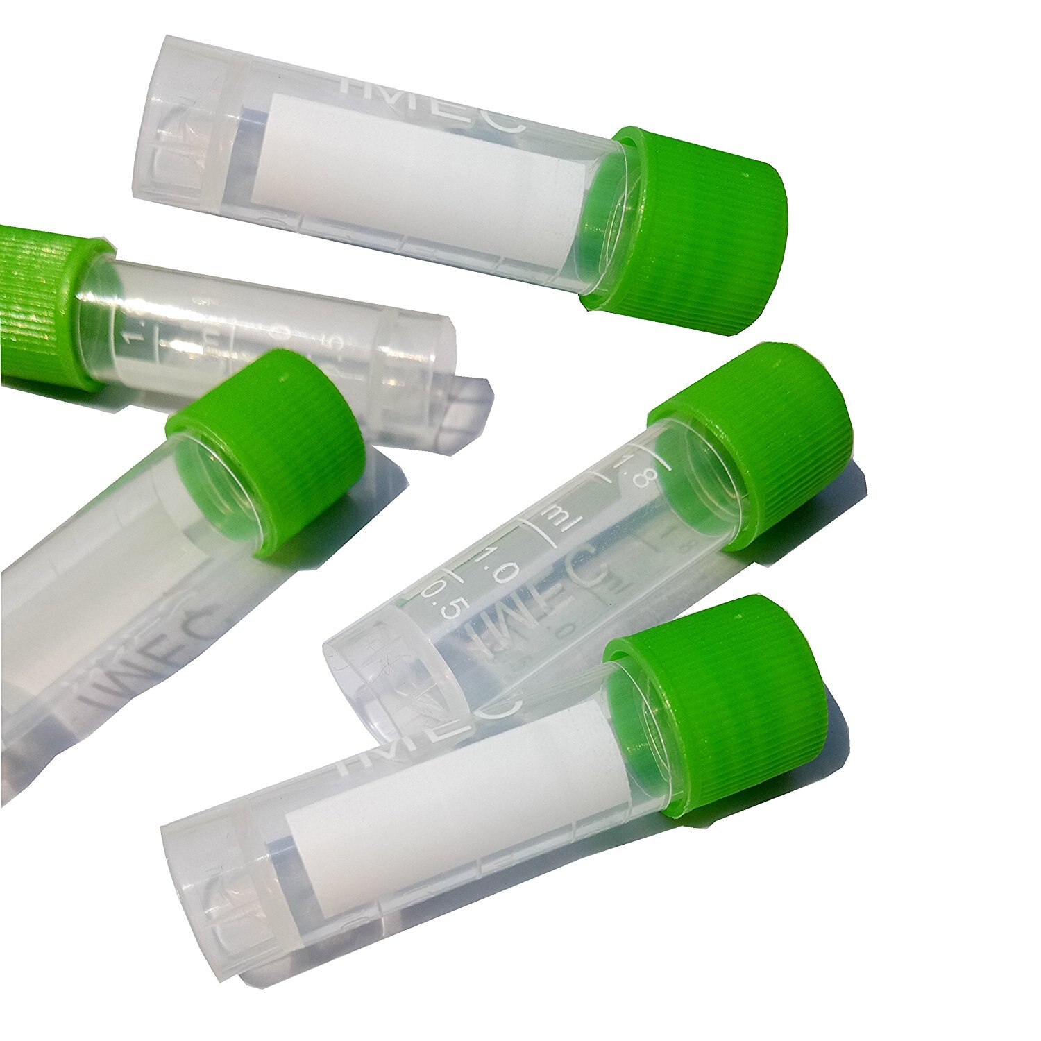 Plastic Test Tube Centrifuge tube 1.8ml Test Lab Tubes ( Various colors available )