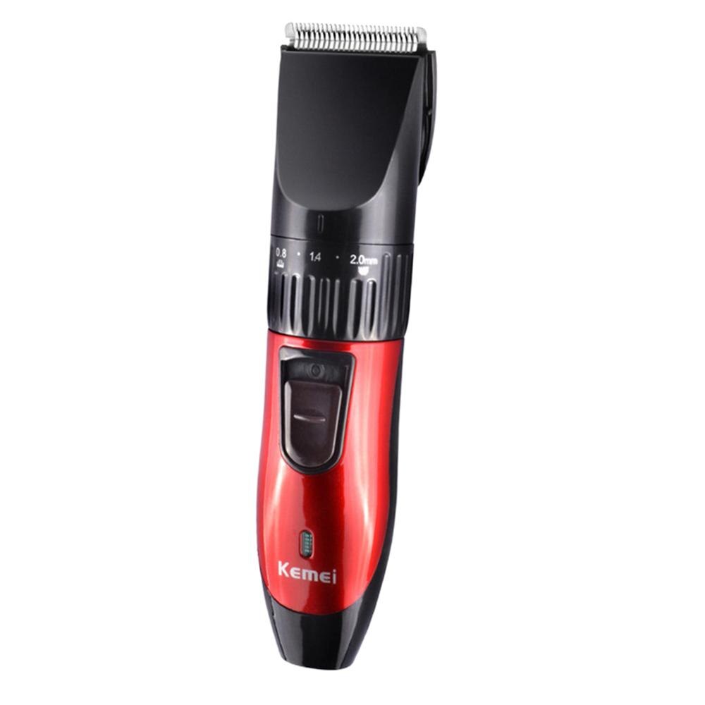 KM-730 Elektrische Haar Haarschneidemaschine kabellos Elektrische Trimmer Lange bereithalten Wiederaufladbare Haar Schneiden Maschine Elektrische Haar Trimmer Männer