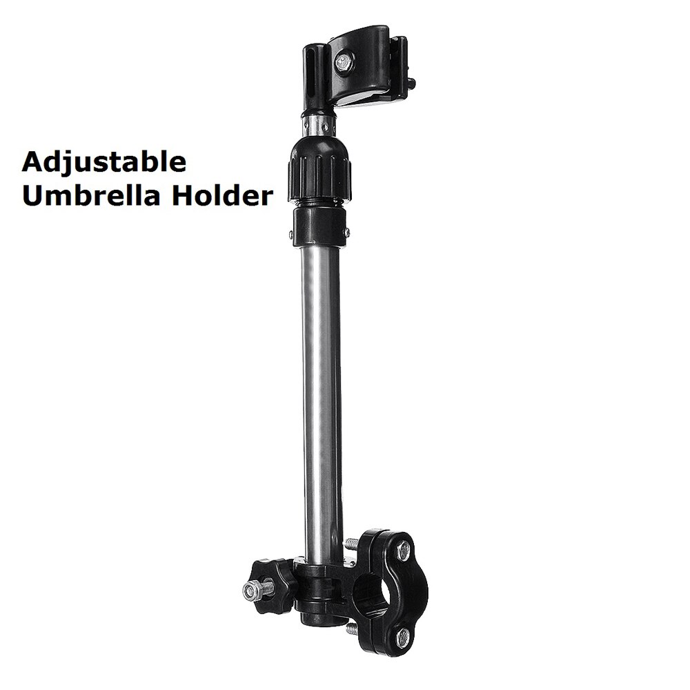 Paraplystik klapvogn paraplybeslag klemme justerbar udvidelig kørestol cykel paraplyholder stativ regnværktøj: Yl1015