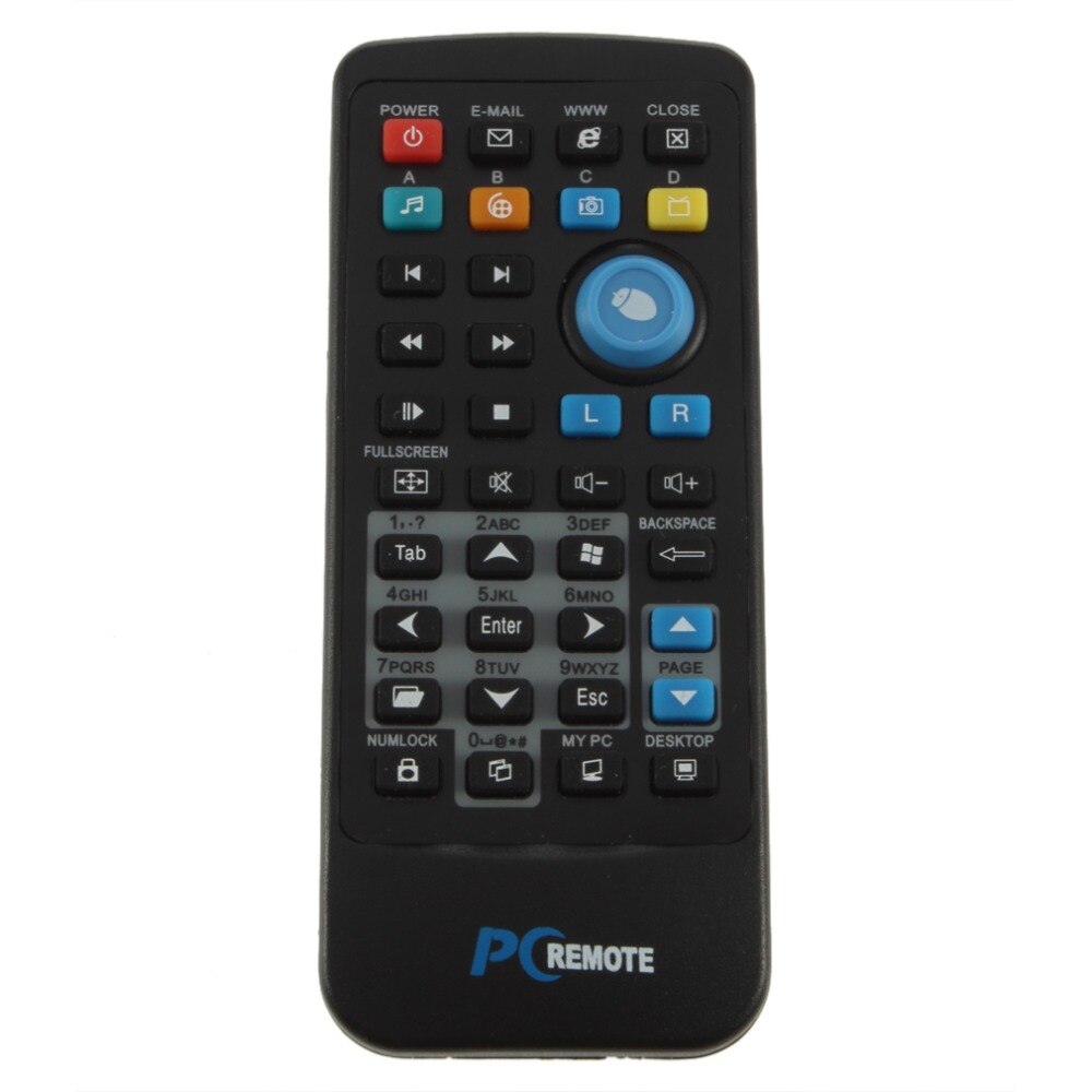 USB Media IR Wireless Mouse Remote Control Multifunction Controller USB Receiver for Windows Xp Vista Laptop PC Computer