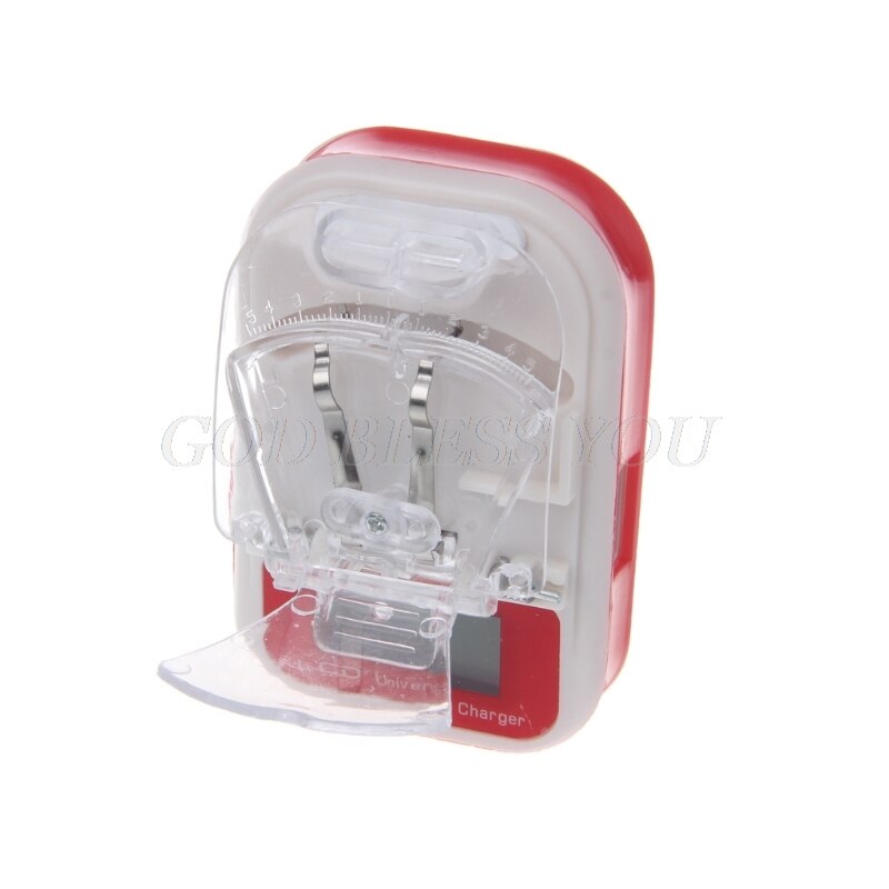 USB Universal Battery Charger LCD Indicator Screen EU/US Plug For Cell Phones