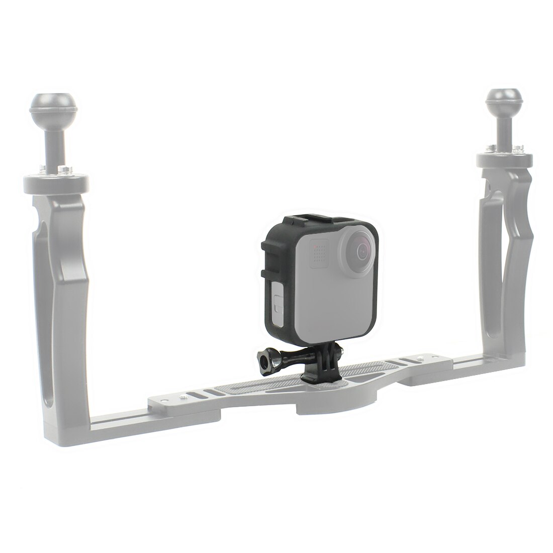 Carcasa de plástico para cámara, carcasa protectora, adaptador de montaje para GoPro Max 360, accesorios panorámicos para cámara de acción deportiva