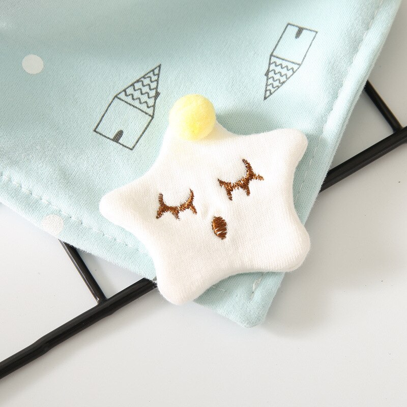 4 Stks/pak Baby Sjaal Burp Doek Bandana Katoen Slabbetjes Pasgeboren Baby Jongen Meisje Peuter Herfst Winter Sjaal Waterdicht Bib