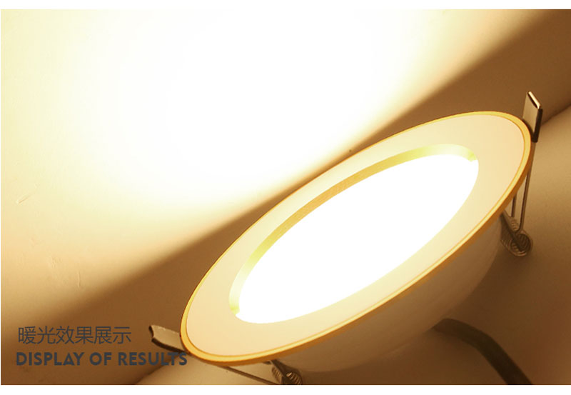 Ultra Thin LED Downlight 7W 9W 12W 15W Round Recessed Lamp 220V Led Bulb Bedroom Kitchen Indoor driverless LED Spot Lighting