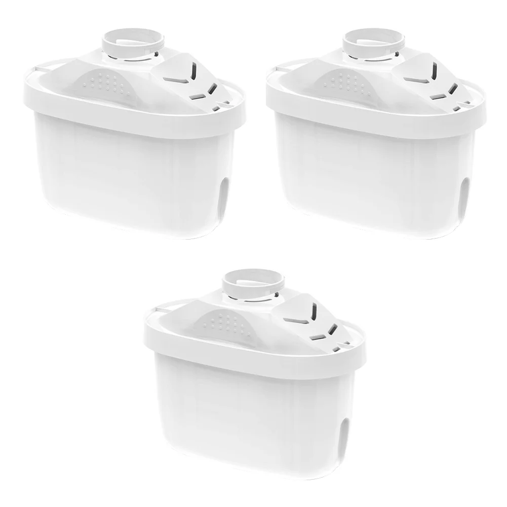 Cartucho de filtro de agua para Limescale, purificador de impurezas de cloro, hervidor de agua activado, filtro de agua de carbono, reducción de cloro, reemplazo: Rojo