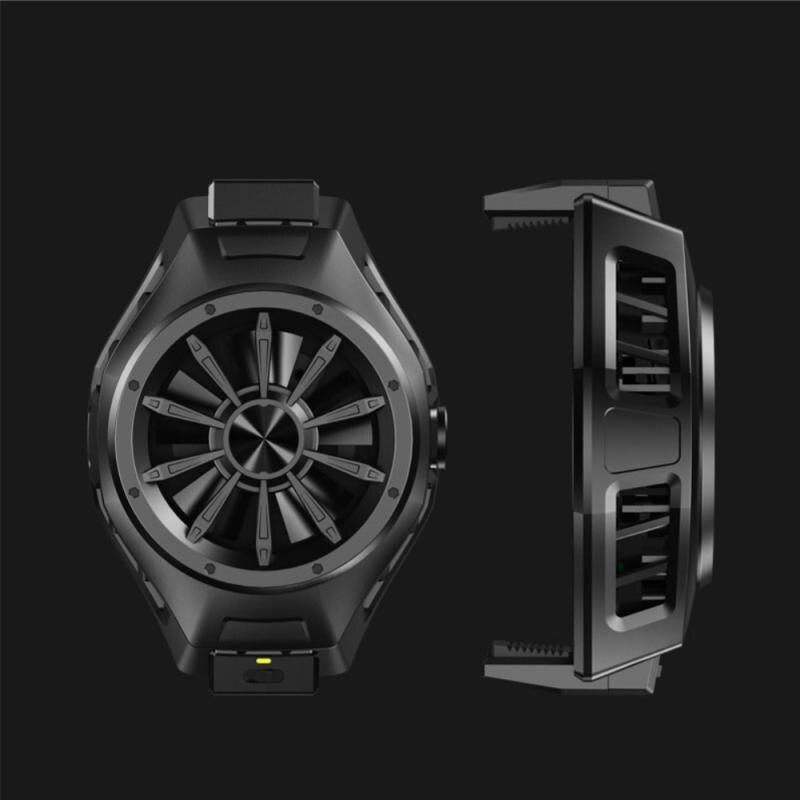 Mobile Phone Radiator Cold Clip Cooler Semiconductor Extremely Fast Cooling Radiator For Iphone12 Mobile Phone Accessories: black