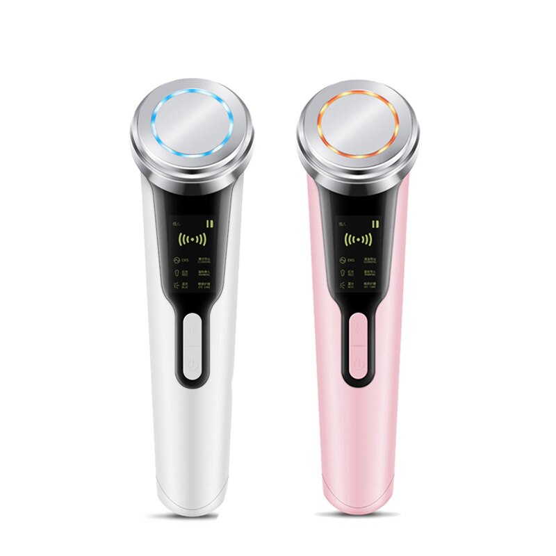 5-in-1 strumento per la cura della pelle del viso terapia elettroporazione ringiovanimento strumento per la cura del viso strumento per la cura degli occhi