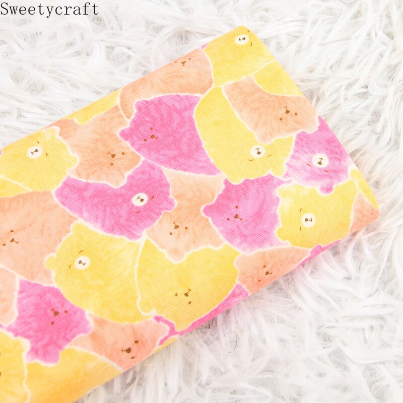 110x45cm Thin cotton fabric by Yard Light Series print Cloth DIY Handmade Sewing Bag Patchwork Material Accessories Home Textile