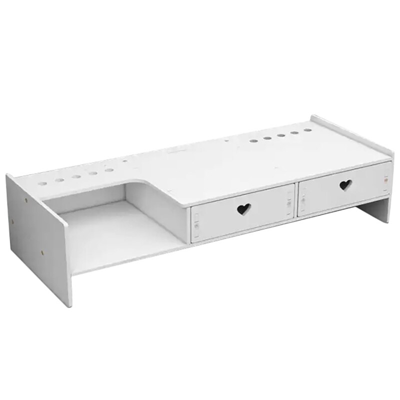 Computer Monitor Screen Increased Shelf Organiser Desktop Rack Desktop Keyboard Rack Increased Base Storage Tray