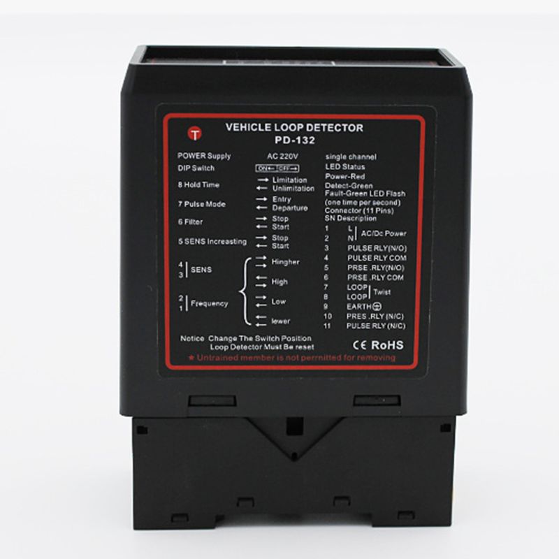 Inductive Vehicle Loop Detector for Car Parking Lot Vehicle Loop Detector PD132 H7ED