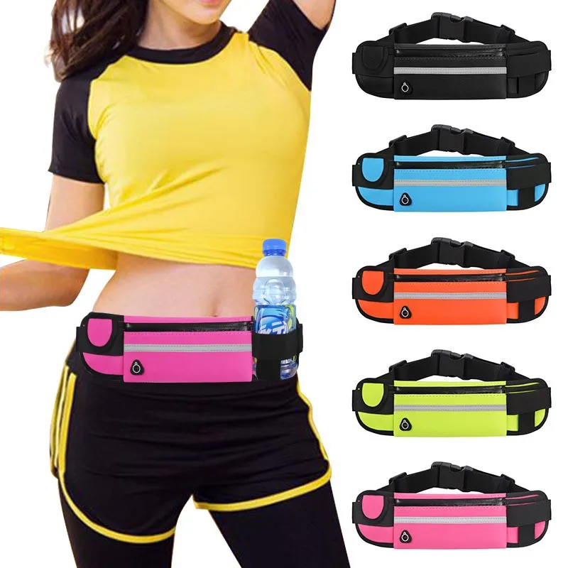 Sport Hüft tasche Frauen Männer Lauf gürtel Hüft tasche wasserdichte Brieftasche Männer Tasche Gürtel tragbare Telefon halter Handy tasche