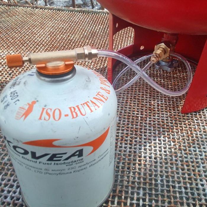 Outdoor Camping Gas Stove Propane Refill Adapter Tank Adaptor Gas Cylinder Filling Charging Gasoline Canister Burner Accessories