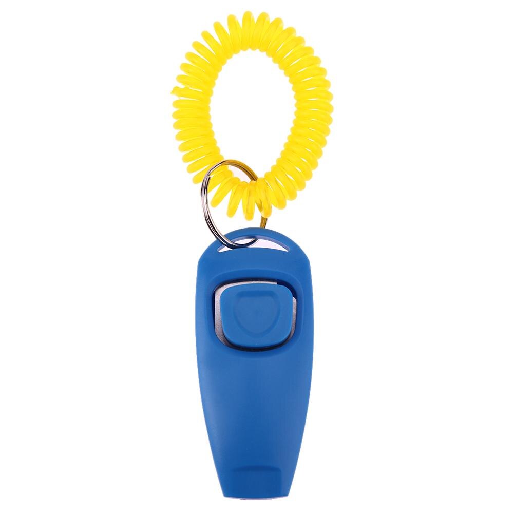 Pet Training Device Whistle Dog Products Clicker Dog Guide Tool Trainer Aid for Household Animal Dogs Accessories: Blue