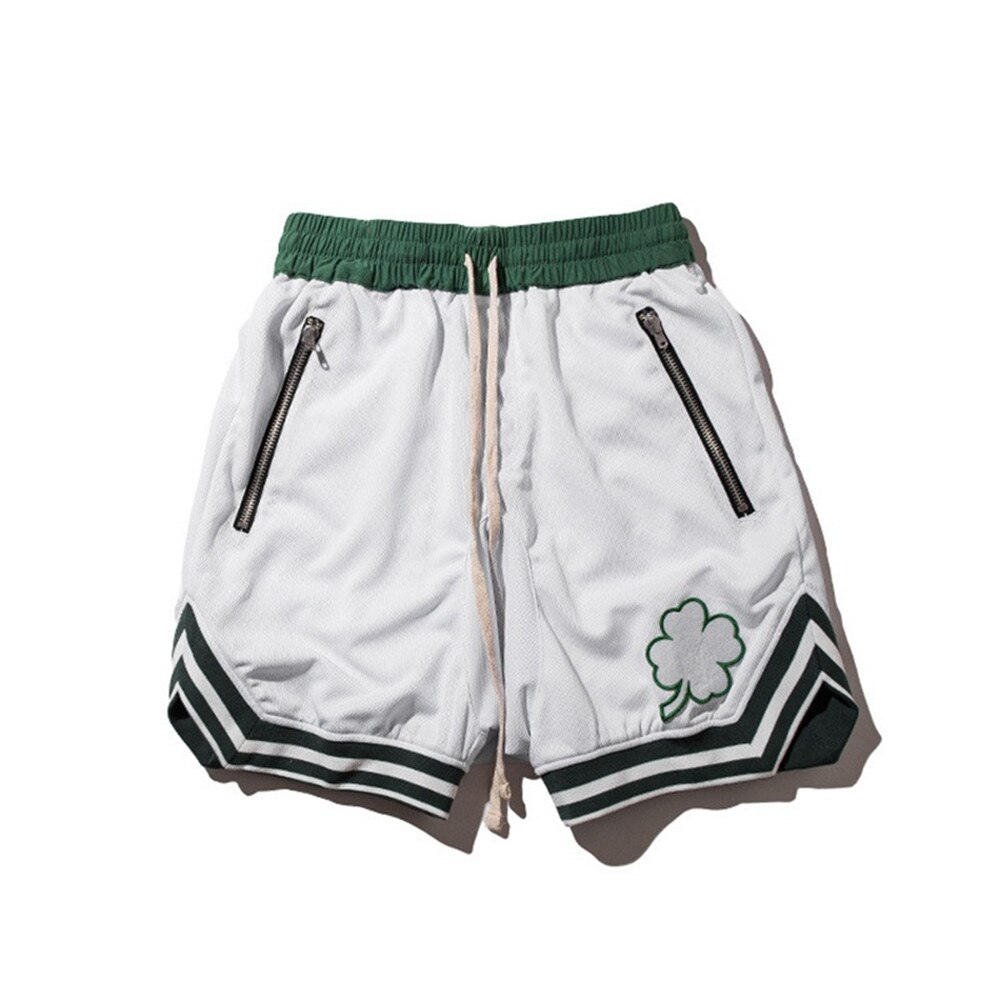 Sommer hip-hop populære shorts herre løs sport high street 5 point mandlige basketball bukser trend afslappede korte bukser
