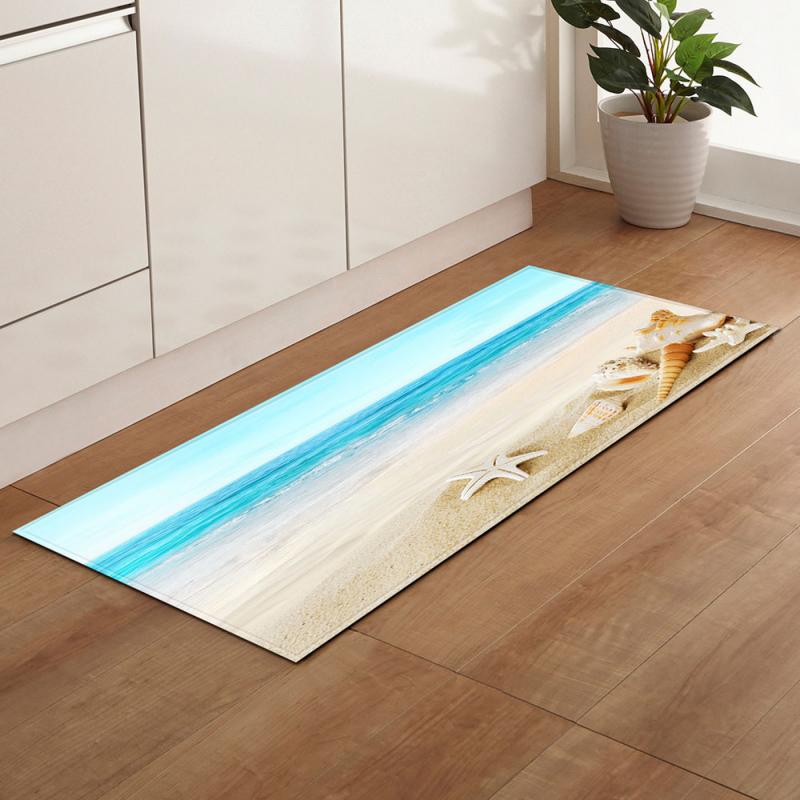 Long Kitchen Mat Bath Carpet Floor Mat Home Entrance Doormat Tapete Absorbent Bathroom Living Room Floor Mats Modern Kitchen Rug