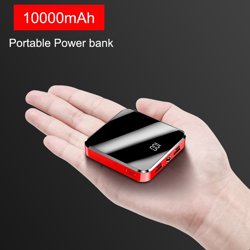 for Xiaomi Power Bank 10000mAh Powerbank Portable Charger 2 USB Port Batterie Externe Mi Power Bank 10000mah