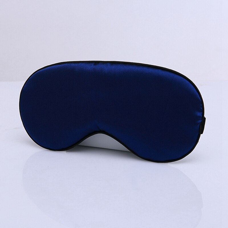 Pure Silk Double-Side Shading EyeShade Sleeping Eye Mask Cover Eyepatch Blindfolds Eyeshade Health Sleep Shield Light: NV