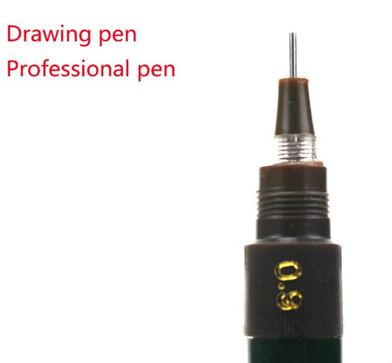 1 PCS 0.9mm HERO Oplaadbare inkt naald pennen tekening pen Technische pen