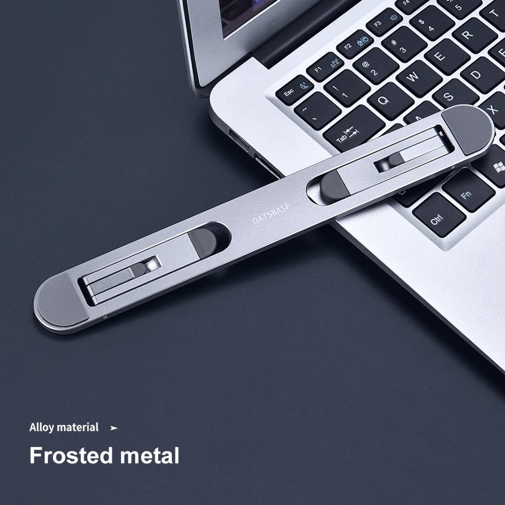 Laptop Stand Holder For Macbook Pro Air Mini Bracket Foldable Holder Adjustable Cooling Pad Notebook Accessories