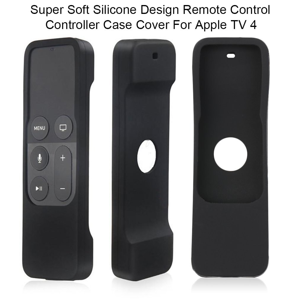 Super Zachte Siliconen Afstandsbediening Controller Case Cover Voor Apple Tv 4 Afstandsbediening Controller Case