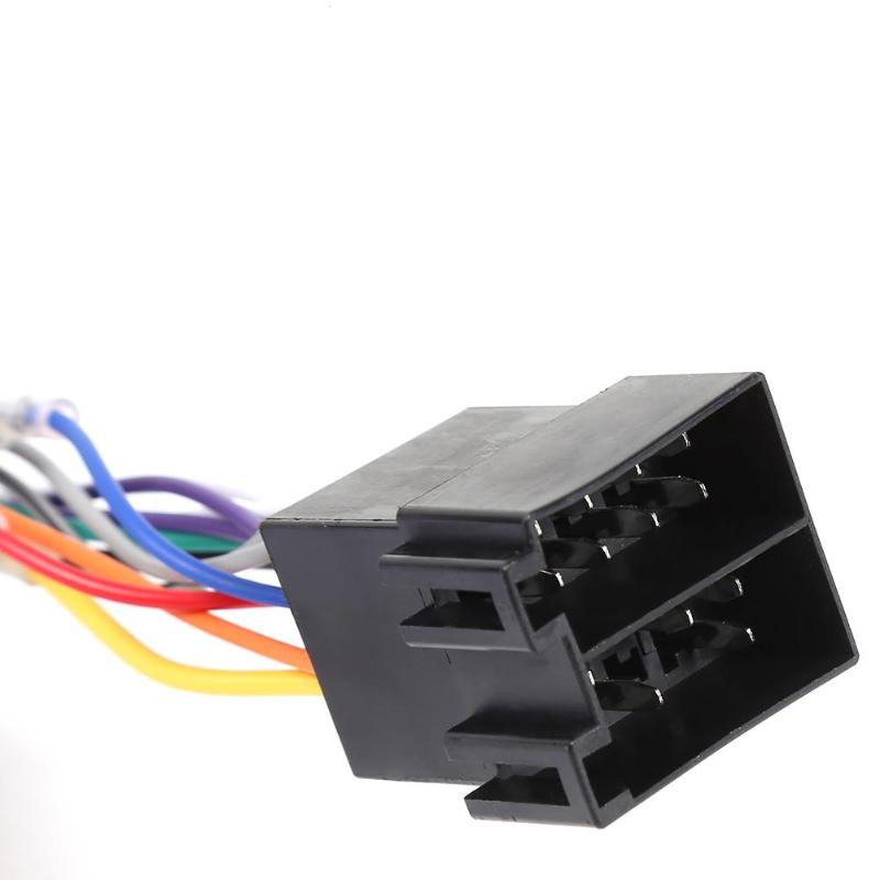 Arnés de Radio estéreo para coche, conector ISO de 16 Pines, arnés de cableado estándar ISO, Cable de enchufe para Pioneer 2003