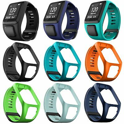 De silicona de correa de reloj correa para TomTom Runner 2 3 chispa 3 GPS reloj deportivo Tom 2 serie 3 de banda inteligente