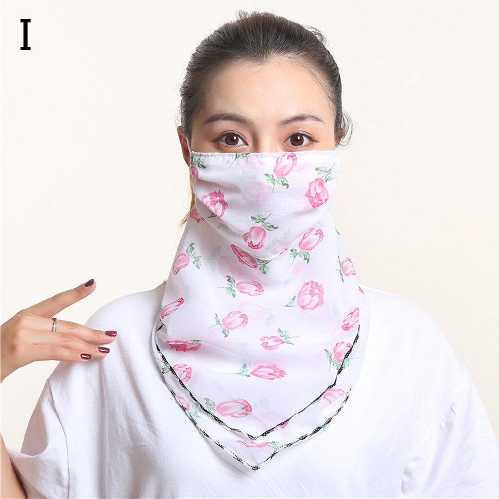 Mode Vrouwen Zon Chiffon Bescherming Sjaal Stofdicht Sjaal Beschermende Шарфы Женские Шарф Женский Осень Шарф Женский Зимний: E