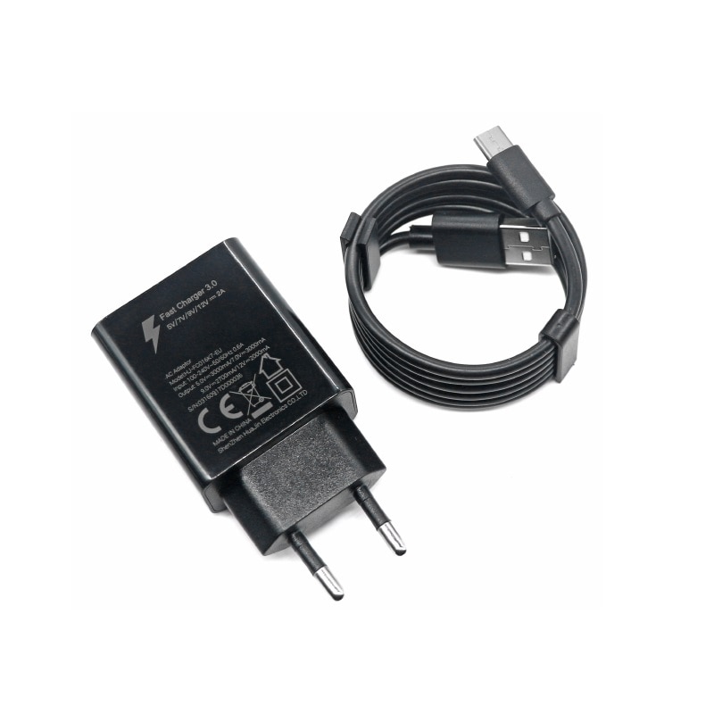 Originele doogee  s95 pro ,s68 pro snellader voor telefoon  qc 3.0+ mtk pe reis-wandoplader + type-c usb-kabel