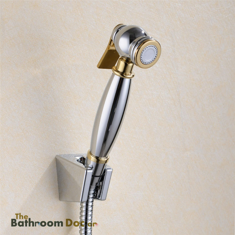 Brass Handheld Bidet Sprayer Spray Douche kit Shattaf Shower with 1.5m Hose kit 02-083