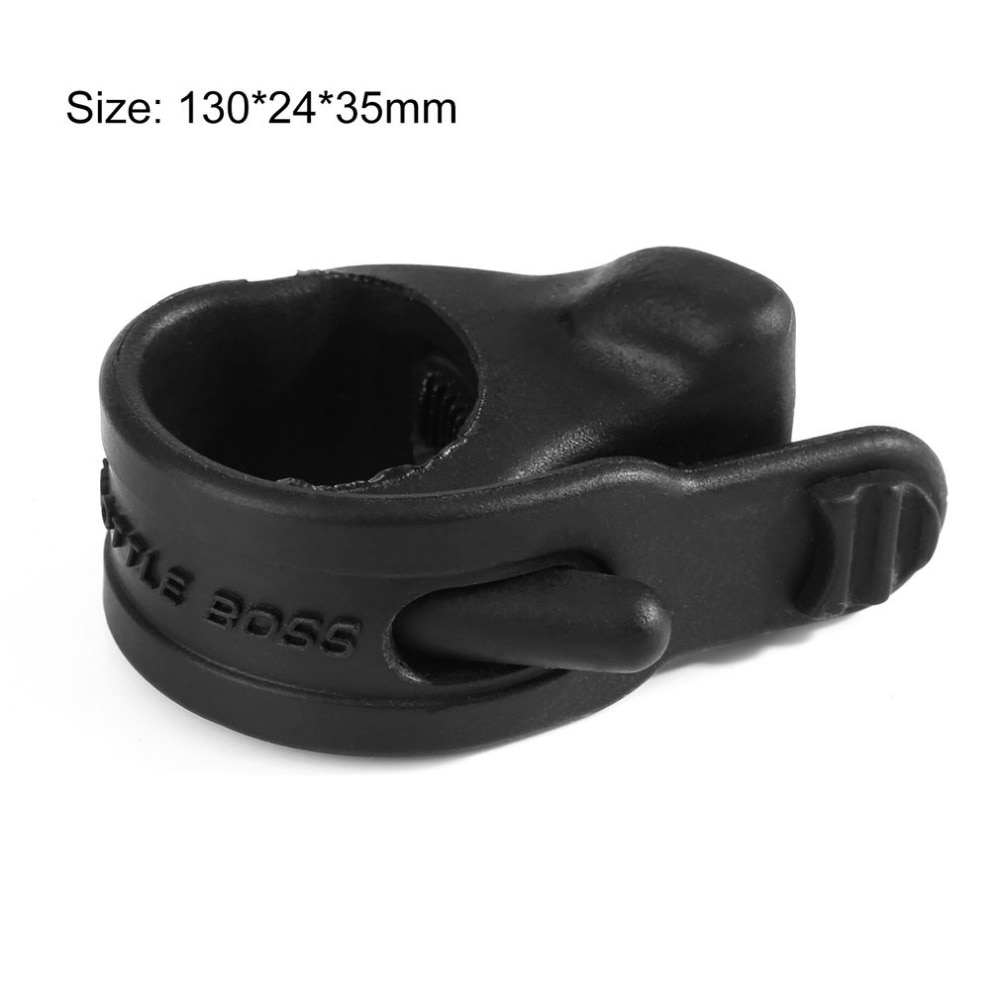 Anti-slip Rubber Throttle Black Boss Motorcycle Cruise Control Assist Rocker Handgrip for Motorcycle