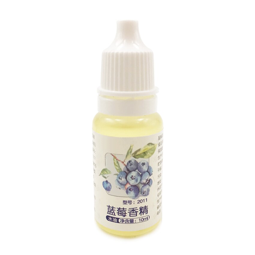10ML Lebensmittel Klasse Aroma Magie Lebensmittel Duft Getränke Gelee Süssigkeit Speise Wesen Verwendet Für Backen Kekse Milch Handgemachte Seife gewürz: Blaubeere