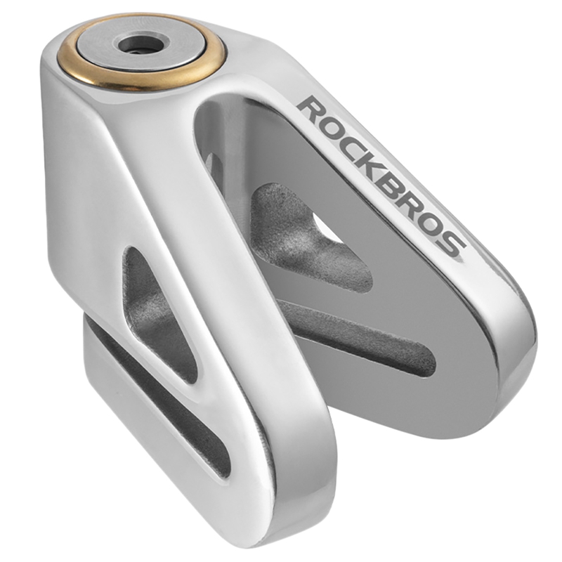 Rockbros fahrrad-scheibenbremsenschloss, wasserdicht, diebstahlsicher, radbremsenschloss für motorräder, roller, fahrzeuge und falträder