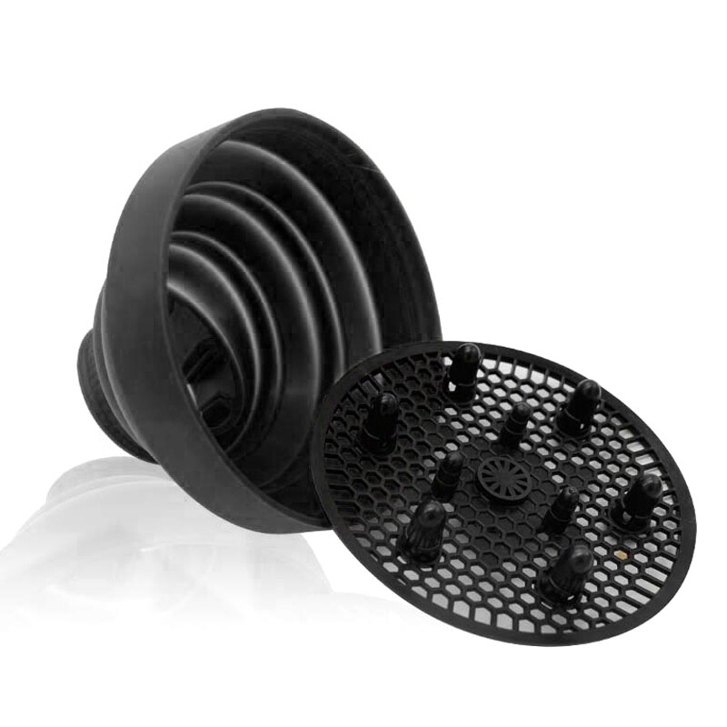 Lightweight Foldable Silicone Hair Dryer Diffuser for Hair Salon Curly Styling JAN88