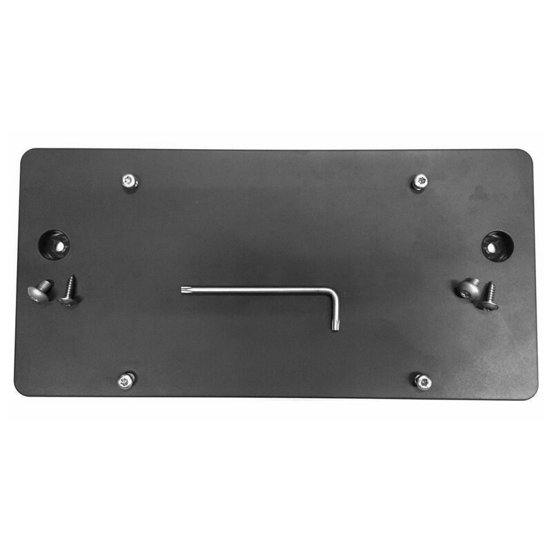Kit de montaje de marco de soporte de placa de matrícula trasera para-A6 S6 + tornillos + llave completamente nueva: Default Title
