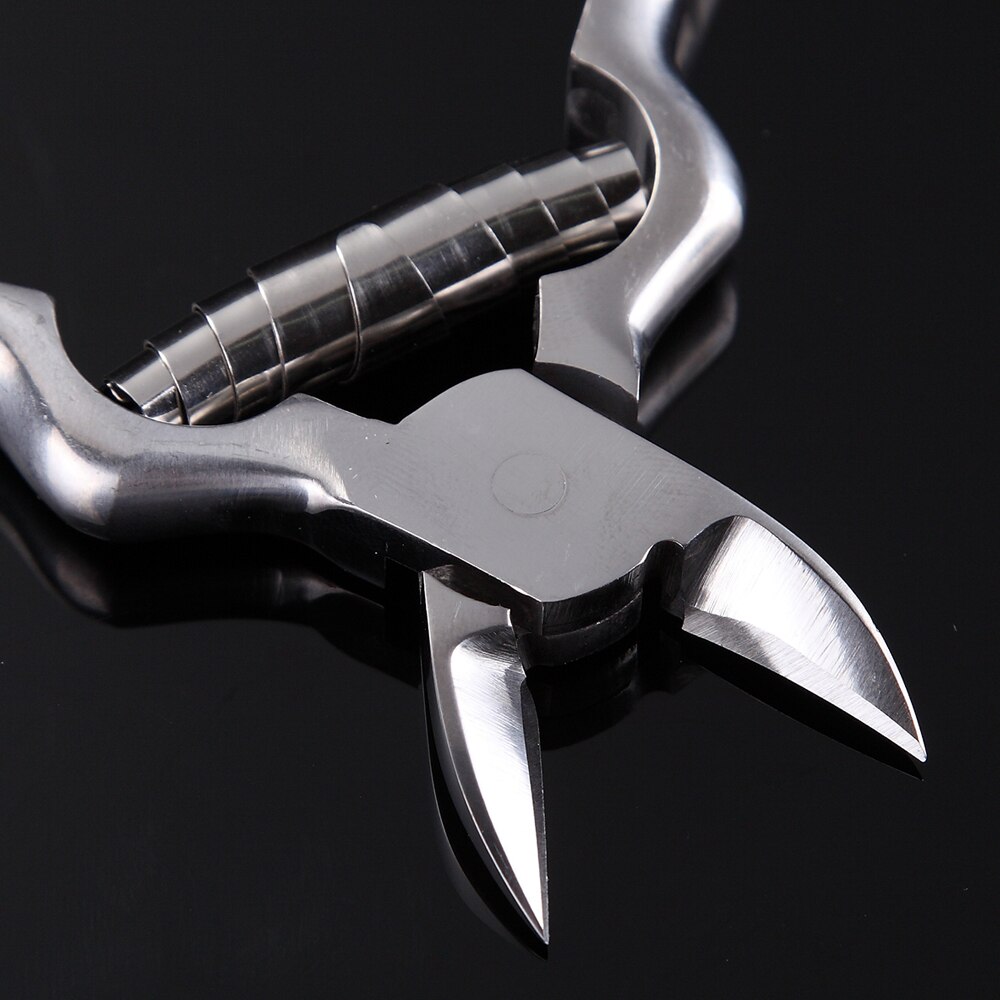 BQAN Nail Art Rvs Cuticle Nipper Clipper Cutter Schaar Dode Huid Remover Pedicure Tool