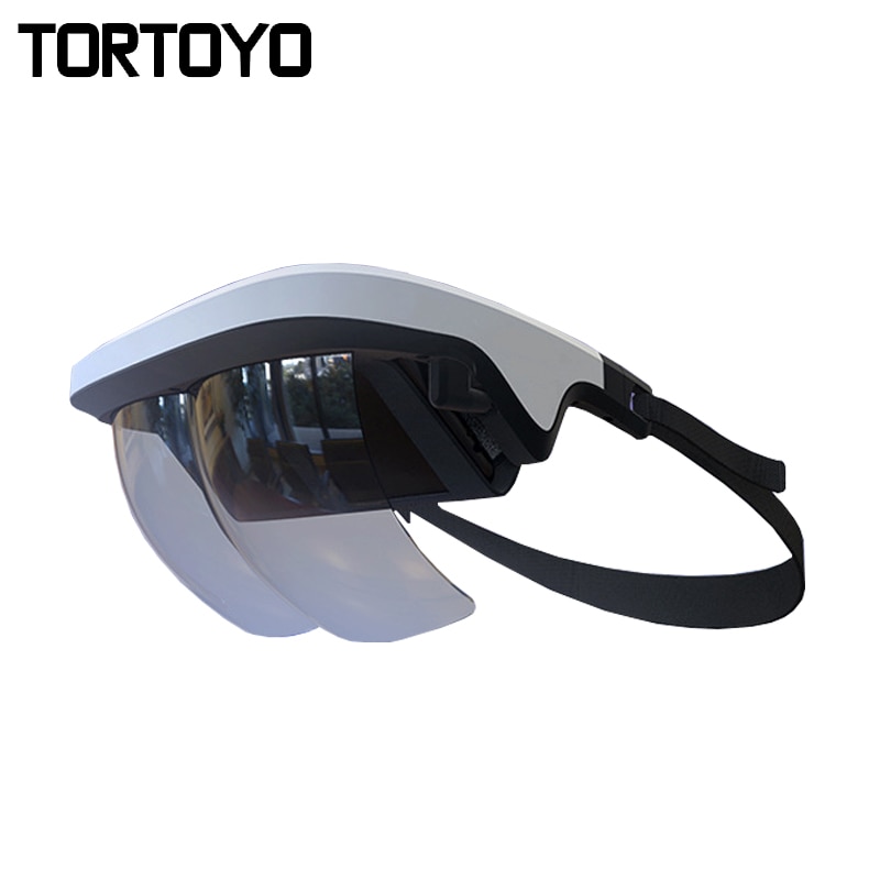 TORTOYO Augmented Reality AR Glazen 90 Graden Virtual Reality 3D Gaming Helm Apparaat voor iOS Android Telefoon PK VR