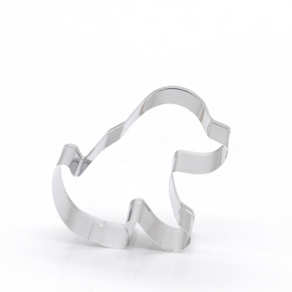 Stainless Steel Animal Shape Bone Cookie Cutter Biscuit Molds Carrot Cake Mould Dog Mold Chocolate Pastry Baking Tools