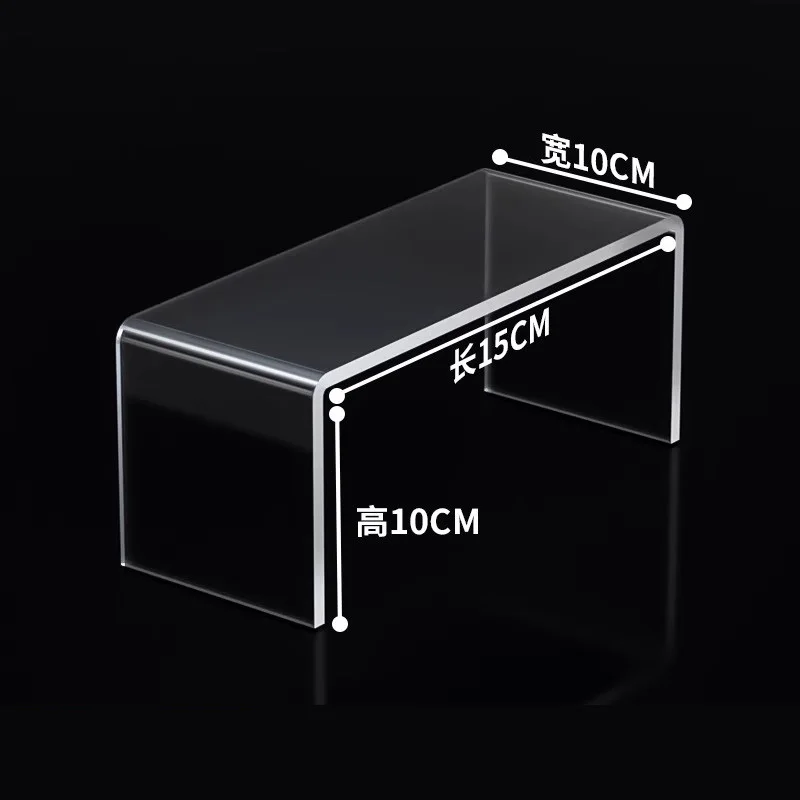 Klare Acryl-Regal, Schreibtisch-Vitrine, Schallwand, Kleiderschrank, Kühlschrank, geschichtete Trennwand, Kosmetik, Spielzeug, Parfüm, Lagerregal: verrotten