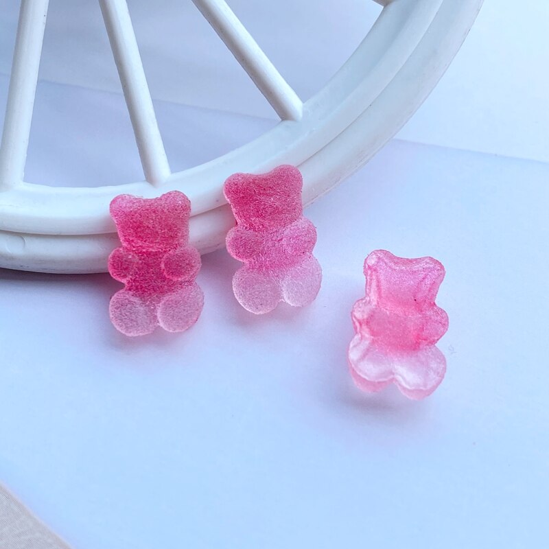 20 pieces new mixed soft glue two color wear flat back cabochon craft clothing diy scrapbooking accessories  j56: C